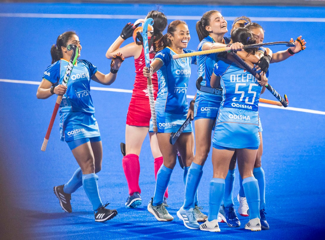 India defeat Japan 3 0 in Bihar Womens Asian Champions Trophy Rajgir 2024