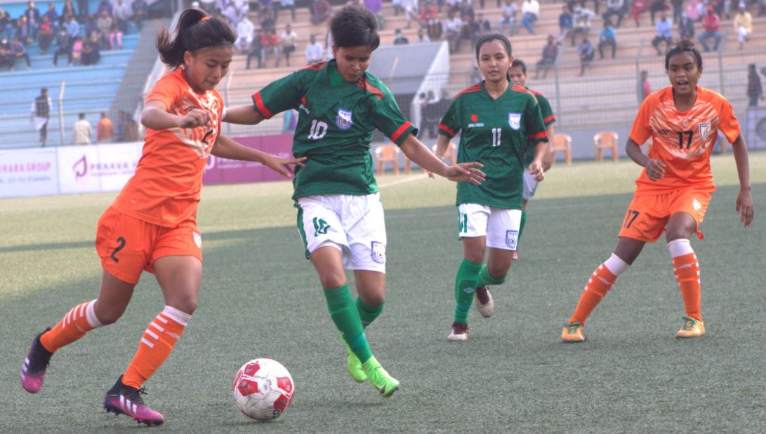 India vs Bangladesh Women Football