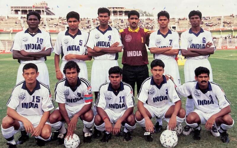 Indian Football Team 1999 SAFF