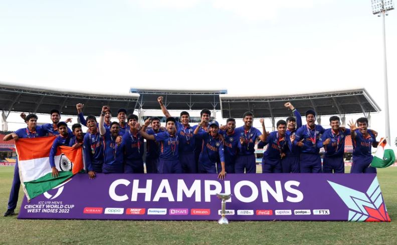 Indian U 19 World Cup winning team 2022