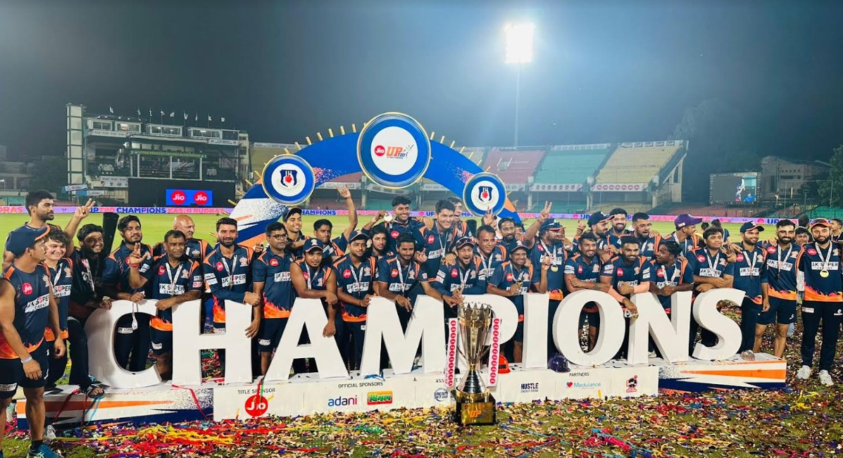 Kashi Rudras crowned Champions of maiden UPT20, beat Meerut Mavericks by 7 wickets