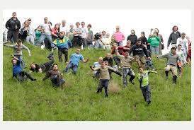 The Coopers Hill Cheese Rolling and Wake