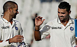 murli vijay and shikhar dhawan test