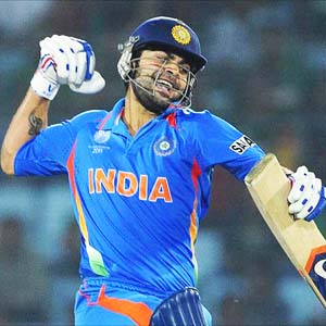 Virat Kohli named in ICC World Twenty20 team