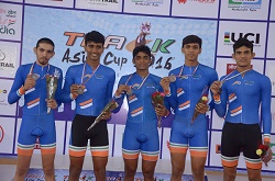 Indian Junior Pursuit Team Track Asia
