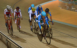Track asia cup action