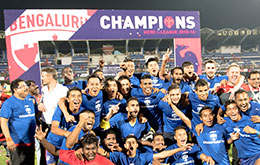 Bengaluru FC are the Hero I League 2015 16 Champions