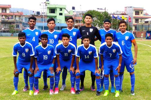 India U 16 Lineup