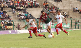 Mohun Bagan Tolgay Ozbey in action