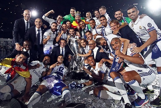 Real Madrid CT champions