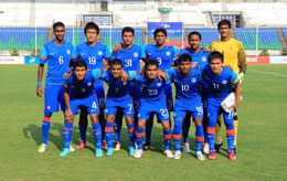 The-Indian-Starting-XI-pose-prior-to-the-kick-off-against-Chinese-Taipei