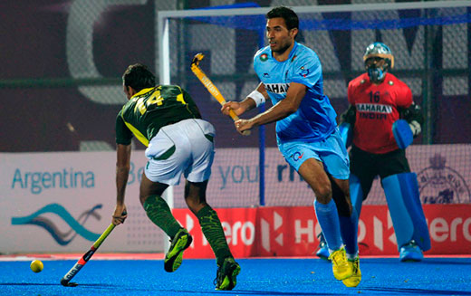 India vs Pakistan in the 2014 Hero Mens Champions Trophy 520