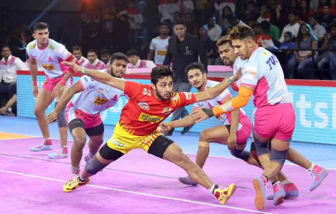 Jaipur Pink Panthers see off Gujarat Fortunegiants