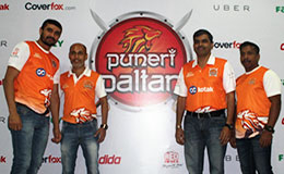 Puneri Paltan Team at the conference