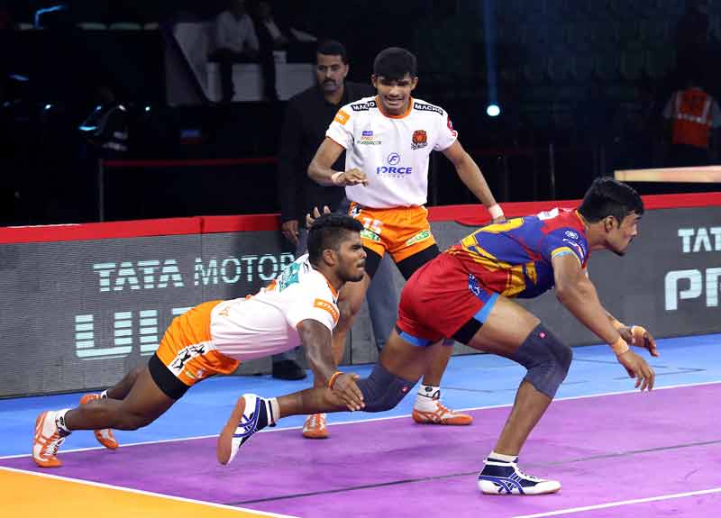 UP Yoddha beat struggling Puneri Paltan 35 30 in Pro Kabaddi