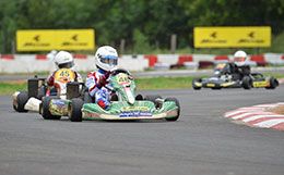 JK Tyre National Karting Championship 2015 in action Round 1