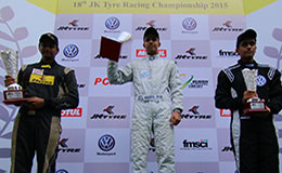 Winners of JK racing India Series1