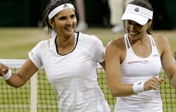 Sania Mirza Martina Hingis Wimbledon