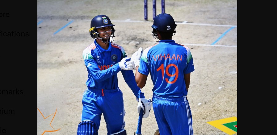 Vihaan India U 19 Cricket