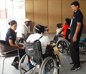 one stop repair shop for physically disabled atheletes