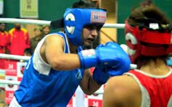 Railways reign supreme at  Senior Women's Boxing