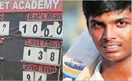 Pranav Dhanawade scores world record 1009 runs in Inter-school Cricket Tournament