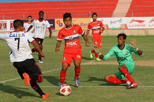 DSK Shivajians v ClubeAtletico Brazil