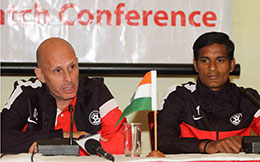 Stephen Constantine left National Coach and National Captain Subrata Paul