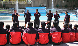 The Indian U 16 colts came back from behind to beat Hercules U 16 2 1 in a praatice match