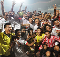 The-Services-team-with-the-Santosh-Trophy