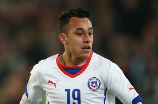 winger Fabian Orellana