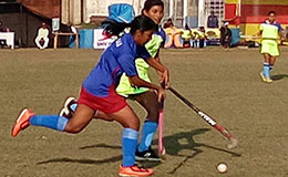 6th Sub Junior Women National Cship Assam beat Gujarat