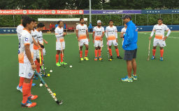 India Men Team at a training session