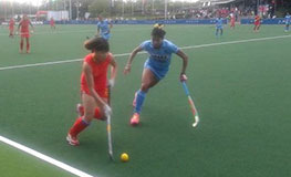 India vs China in Volvo International U 21 Tournament at Breda The Netherlands on 22nd July 2015 1