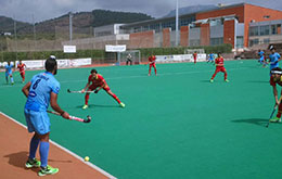 India vs Spain in Spain on 12th Aug. 2015 1