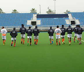 Indian Hockey Players Practice ISN