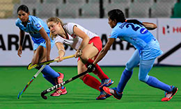 Indian Women Beat Poland in the Hero FIH Hockey World League 4