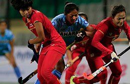 Indian eves beat Thailand 6 0 3