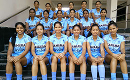 Indian senior Womens team for the Argentina tour
