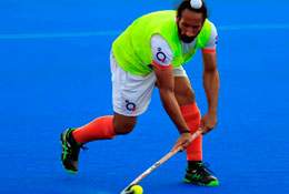 Sardar Singh at Practice Session