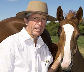 Gary Player at his Stud Farm ISN