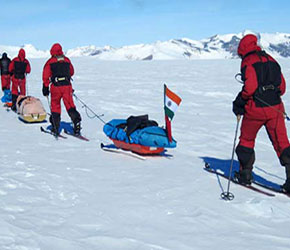 indian army skiing