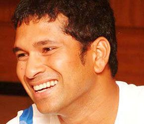 Indian batsman Sachin Tendulkar