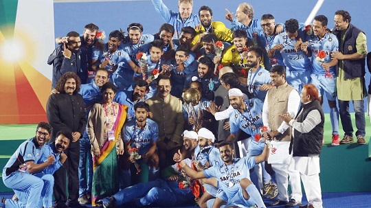 The 2016 Junior Hockey World Cup, won by India under Harjeet Singh