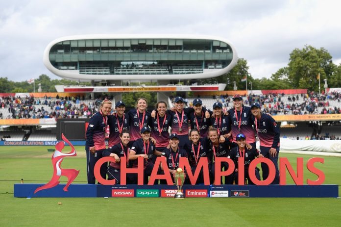 England team poses with the trophy England team poses with the trophy