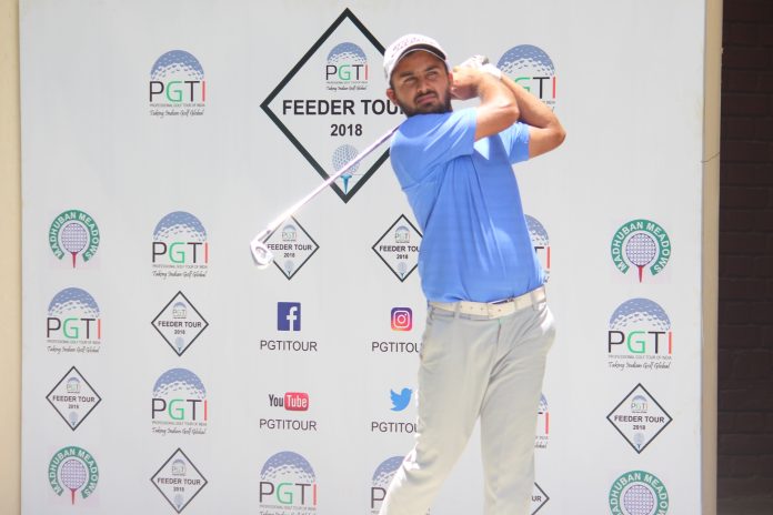 Ashbeer Saini Round 1 leader Ashbeer Saini Round 1 leader