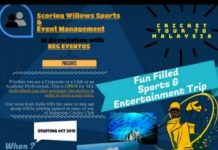 Scoring Willows to organise Cricket Tour to Malaysia from Oct 3-6 Malaysia Cricket