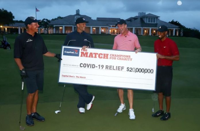 Tiger Woods Phil Mickelson Charity Tiger Woods Phil Mickelson Charity