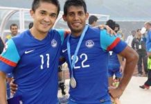 Syed Rahim Nabi sunil Chhetri Rahim Nabi