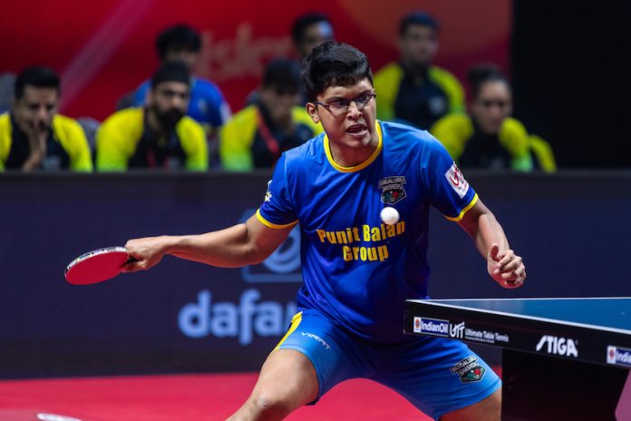 Jeet_Chandra_of_Bengaluru_Smashers_in_action_during_the_match_of_the_Ultimate_Table_Tennis_League_Season_4_played_between_Goa_Challengers_and_Bengaluru_Smashers_at_the_Balewadi_Stadium_in_Pune